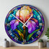 Iris Suncatcher Effect Clock